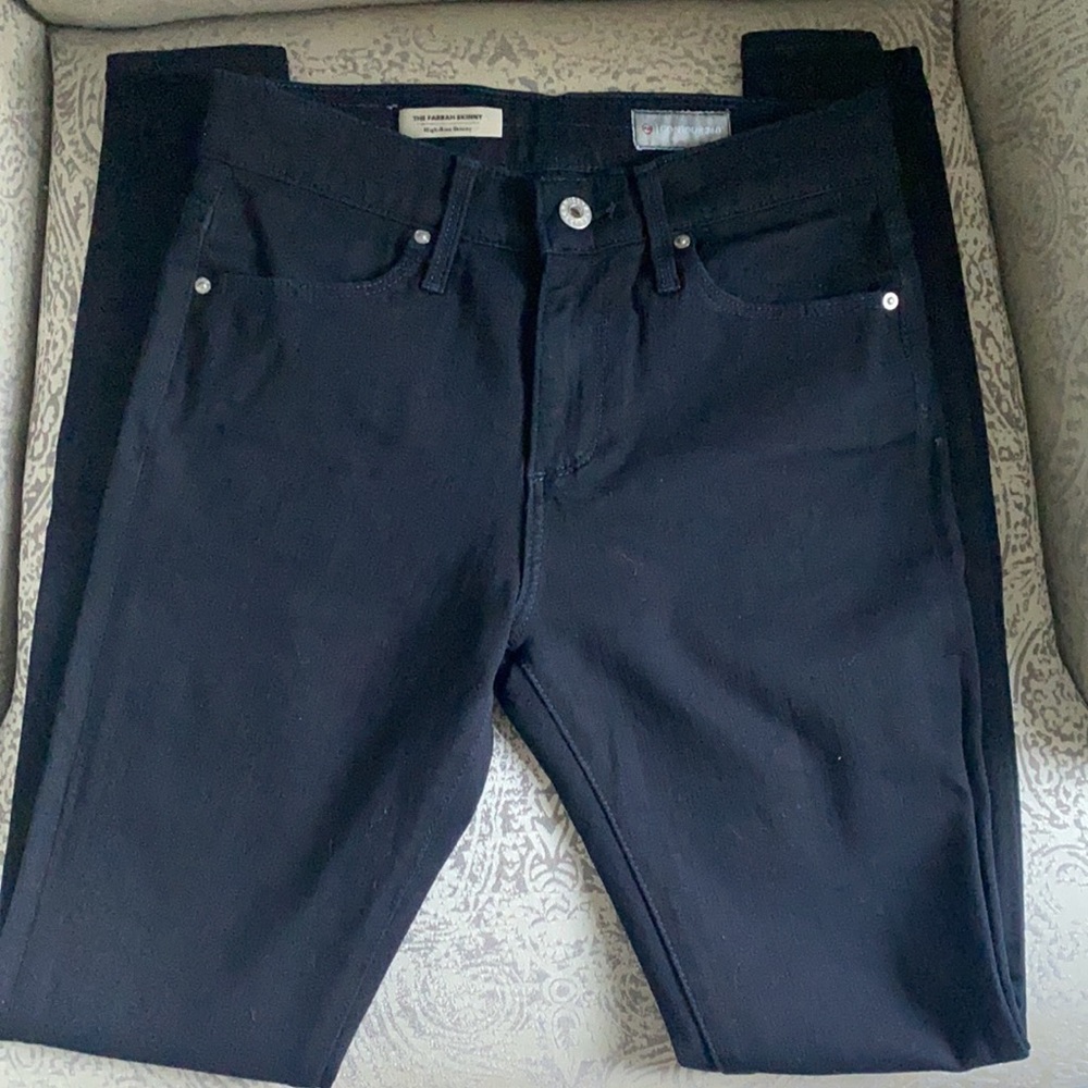 AG Jeans Black “The Farrah Skinny” Size 25R - Picture 3 of 11